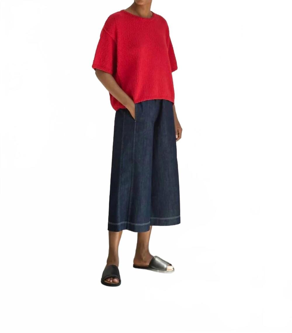 NEW BEAUMONT ORGANIC nicole-leigh denim trousers in indigo
